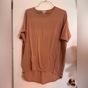 LuLaRoe Orange Short Sleeve Tee